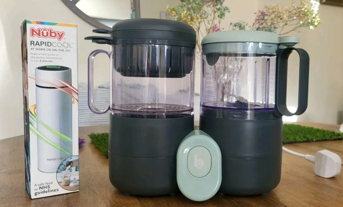 Babymoov Food Processor and Nuby Rapidcool