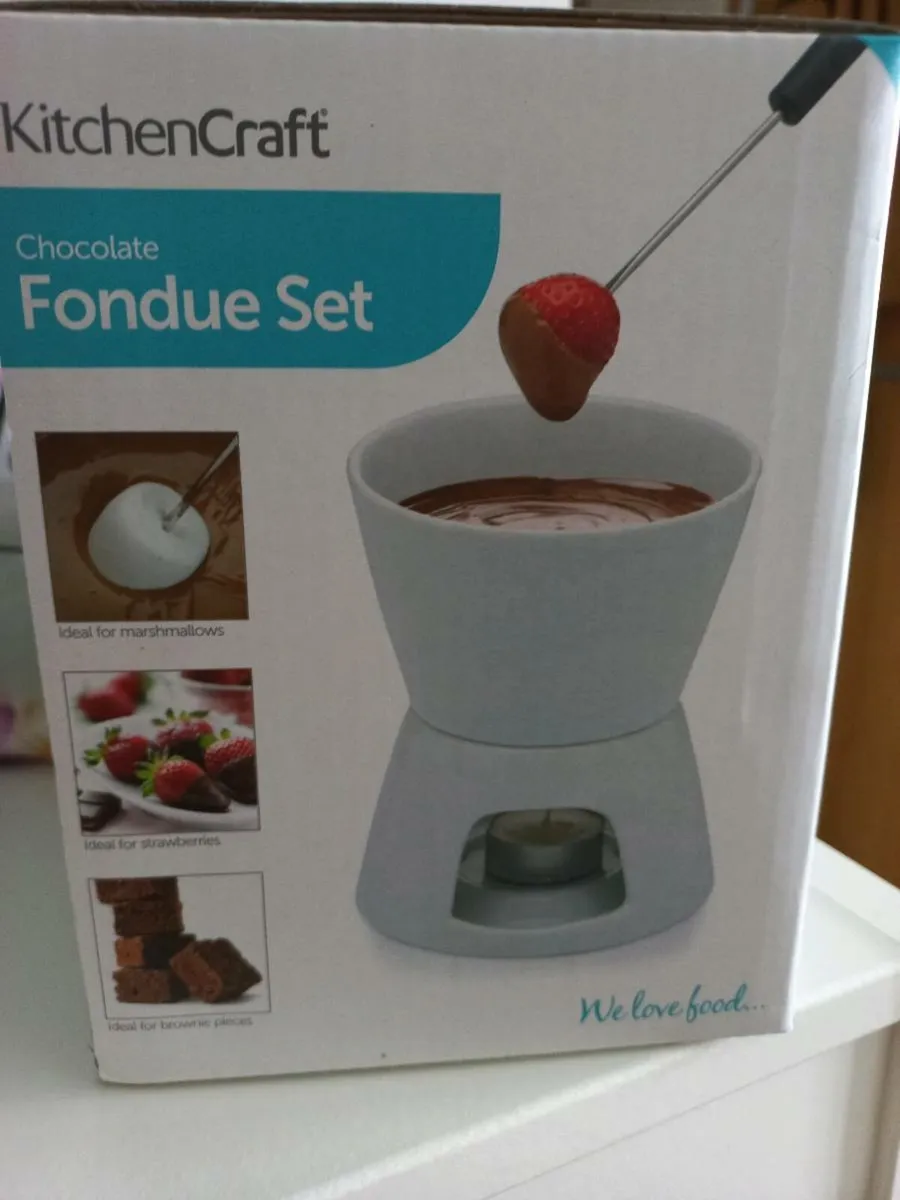 Chocolate Fondue Set - Image 2