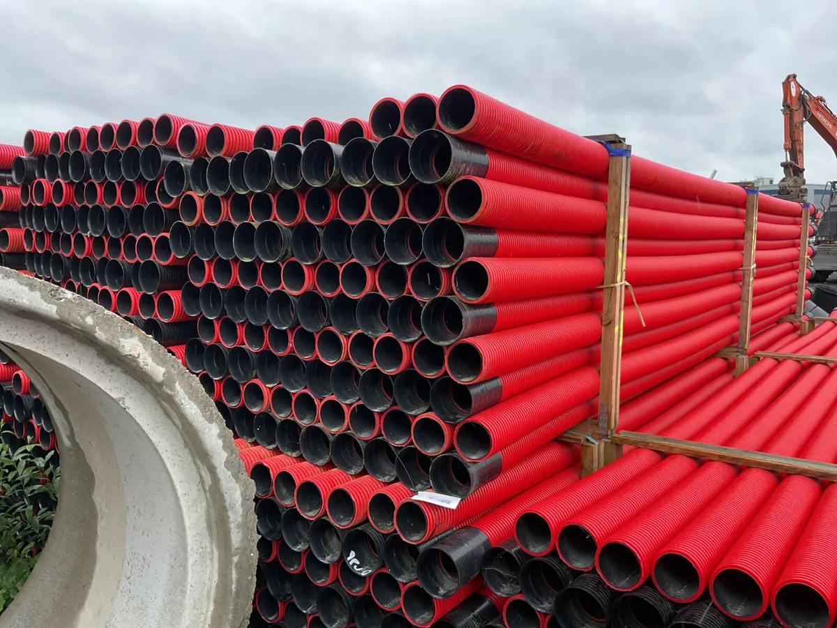 2 x Bundles Traffic Lighting Ducting For Auction - Image 1