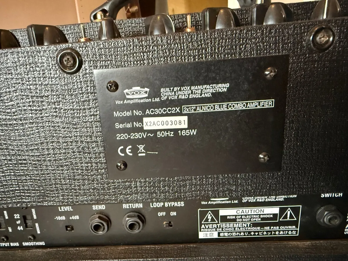 VOX AC30 GUITAR AMP - AC30CC2X - Image 3
