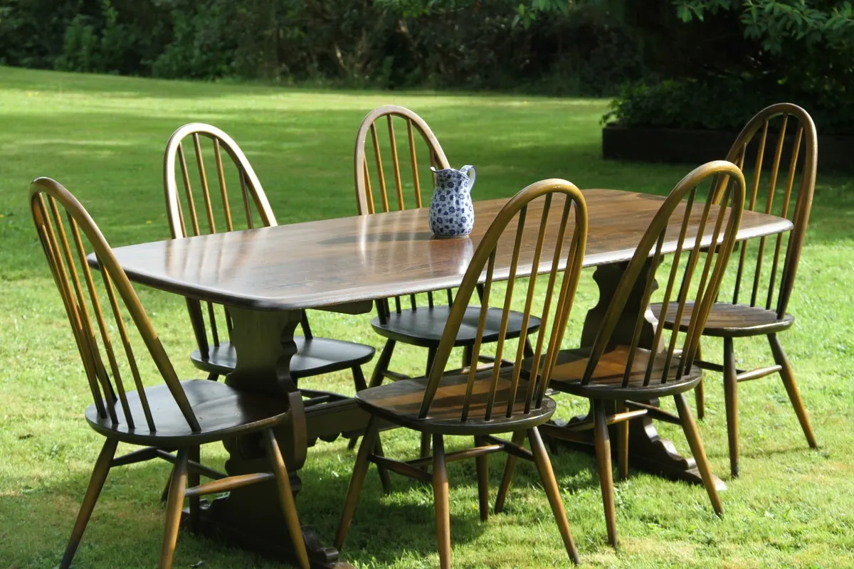 Mid Century Ercol Quaker Dining Set - Image 1