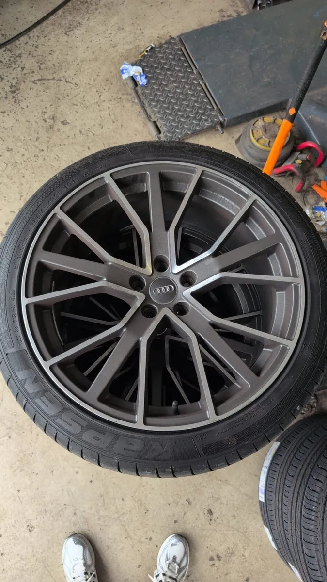 Audi 20” alloys S Line Black Edition - Image 1
