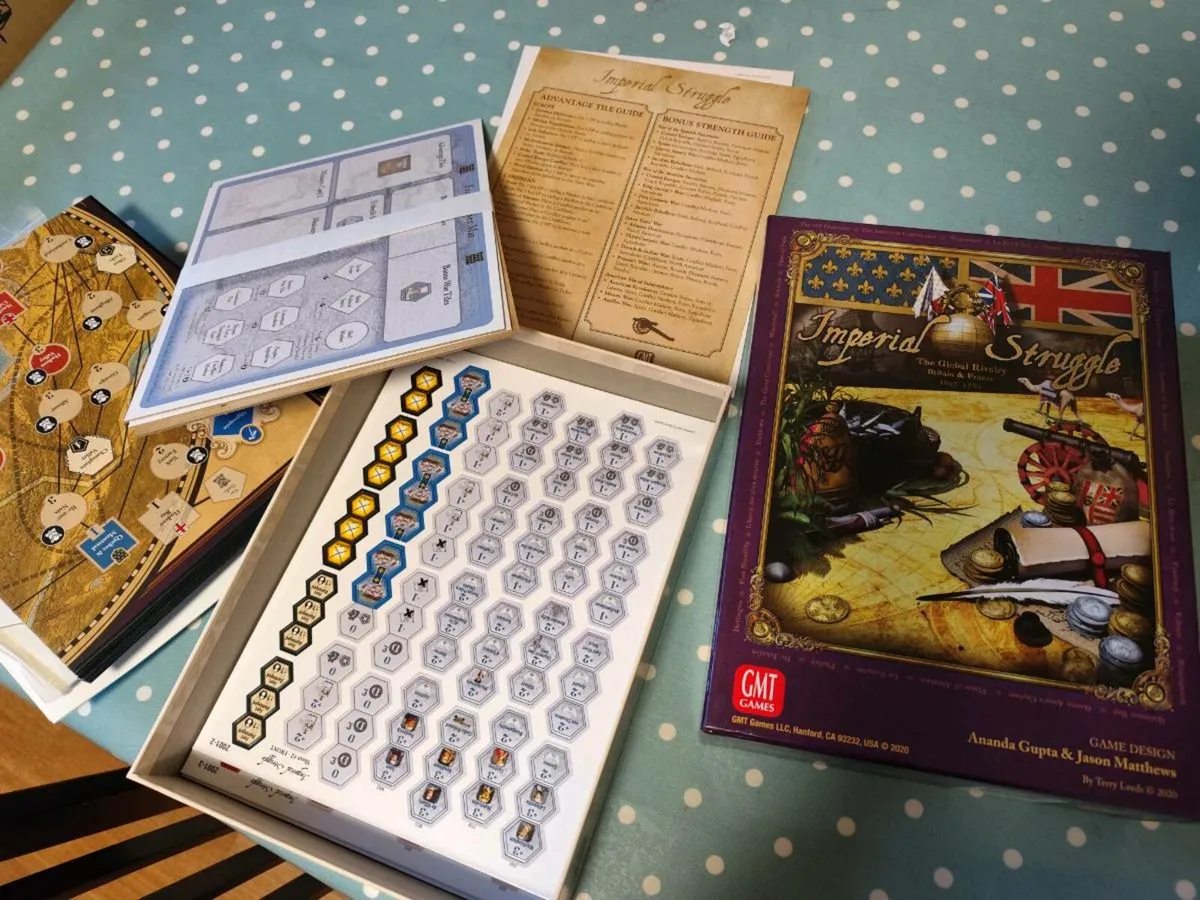 Imperial Struggle Board Game - Image 1