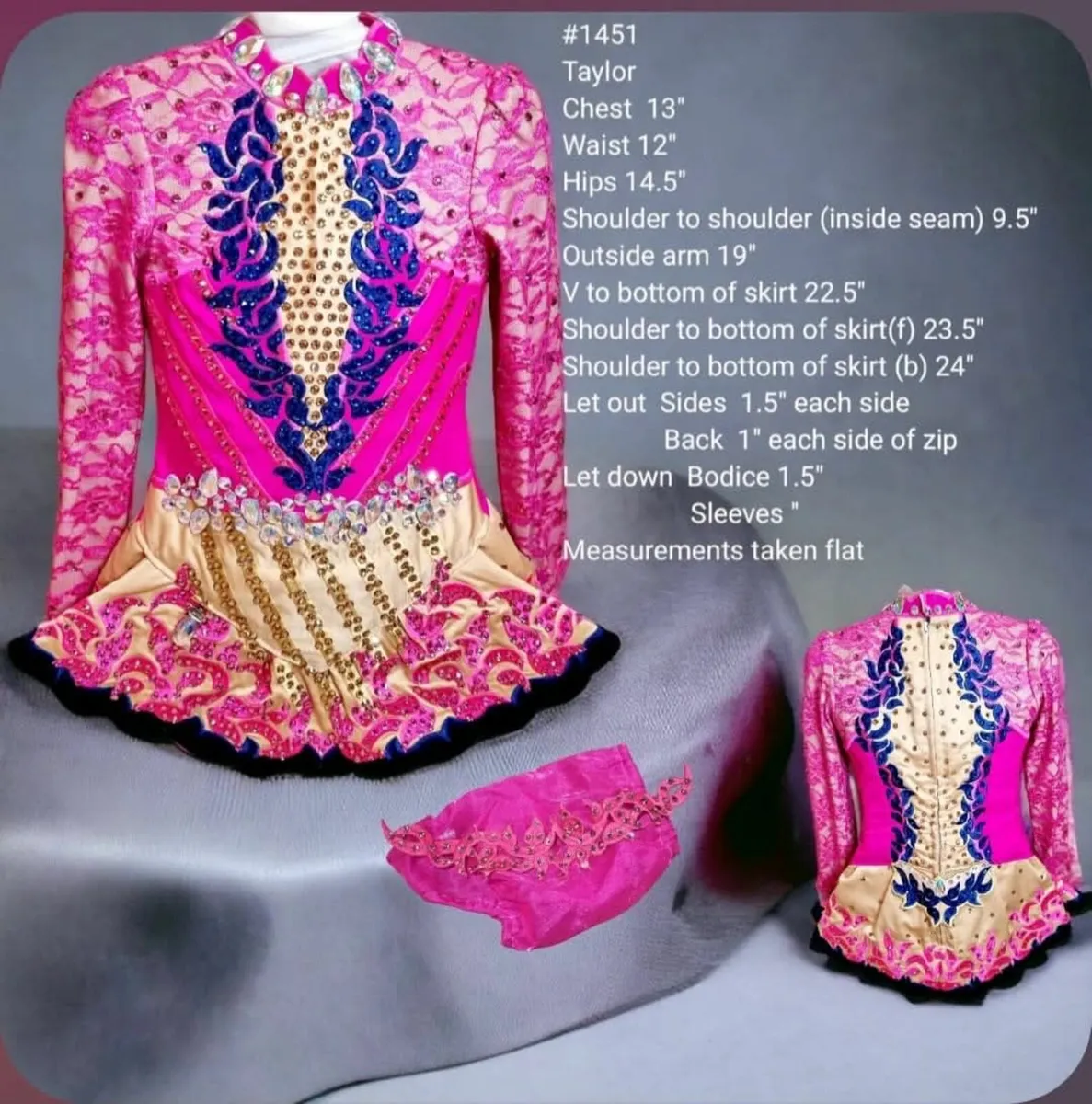 Irish dancing dress - Image 1