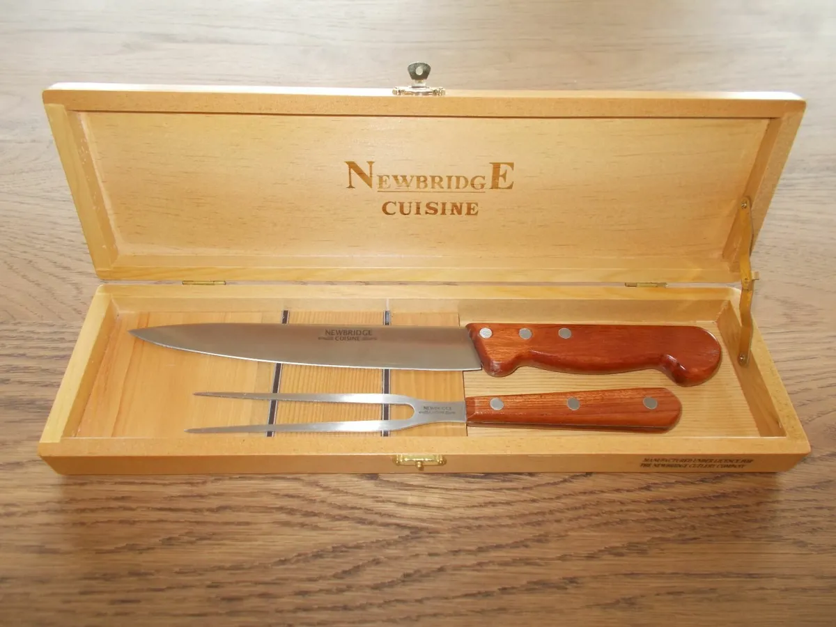 2 Piece Newbridge Cuisine Carving Set **NEW** - Image 1