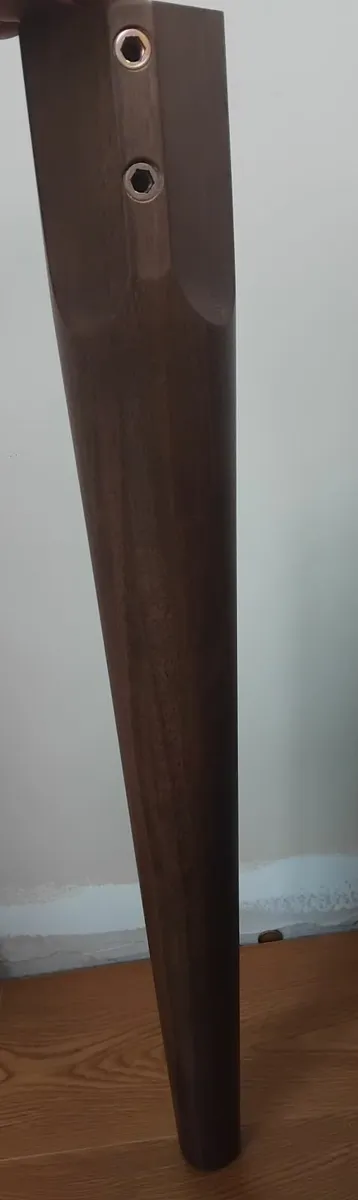 Four solid oak timber legs. Perfect condition - Image 1