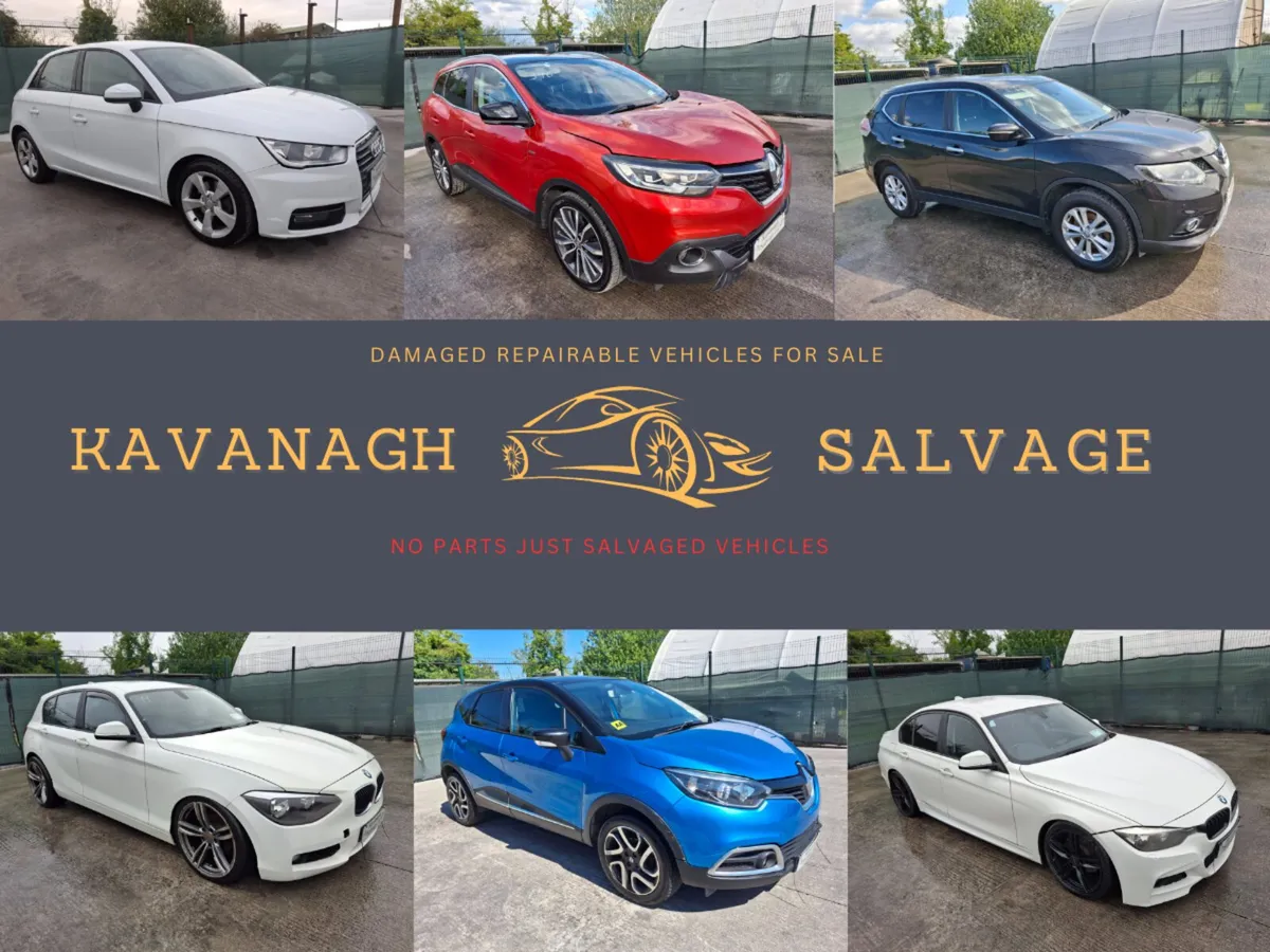 Ireland's LARGEST STOCK Of Damaged Repairable Cars - Image 1