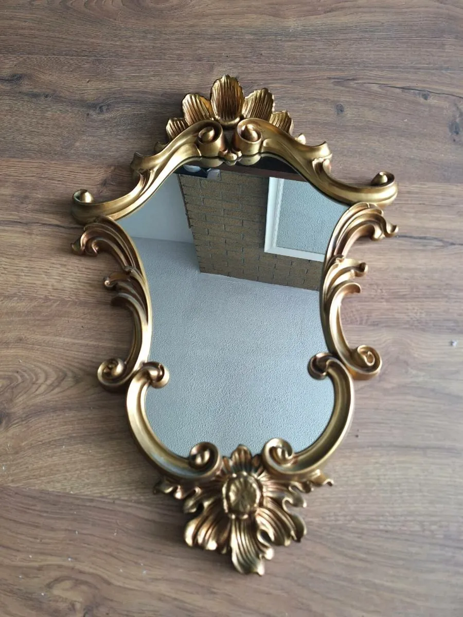 Ornate Everest Gold Wall Mirror - Image 1