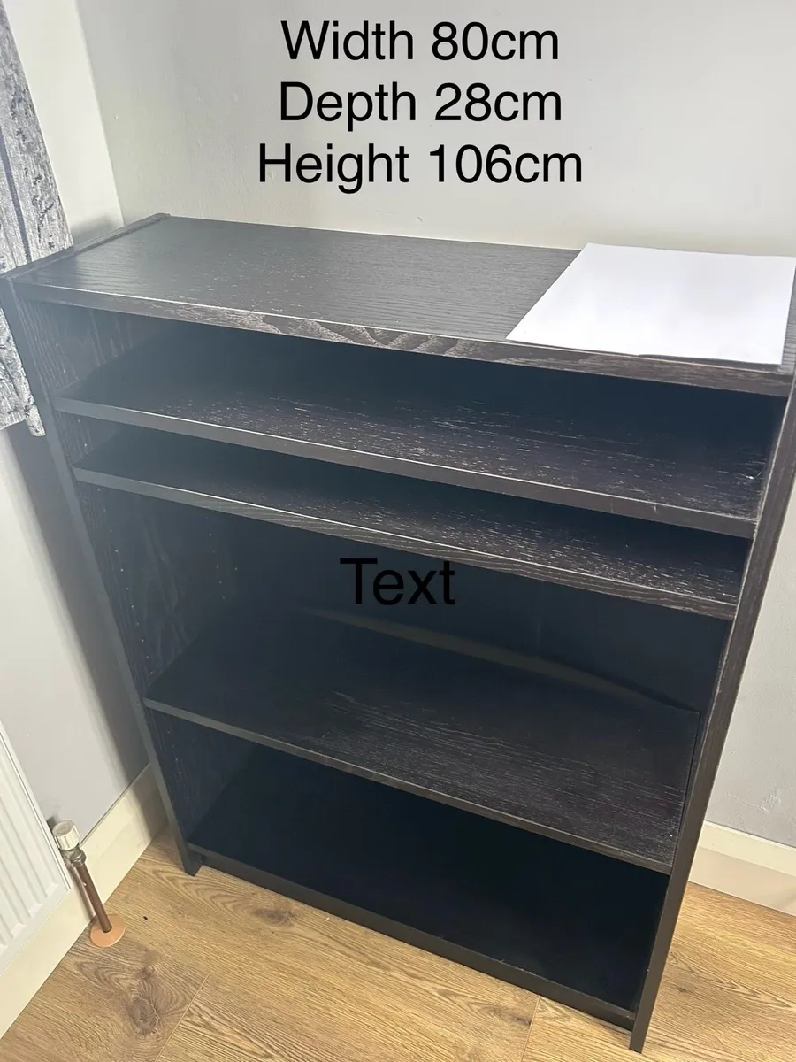 Office Drawers and Bookshelf - Image 1