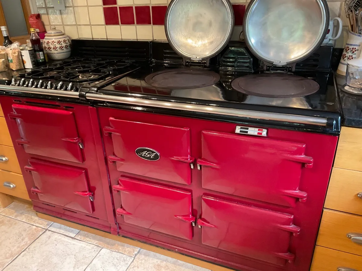 3 oven gas Aga with module - Image 1