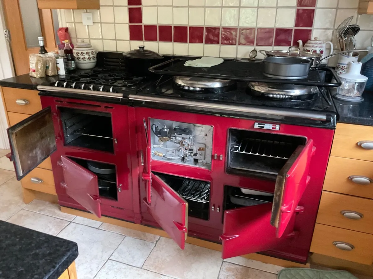 3 oven gas Aga with module - Image 2