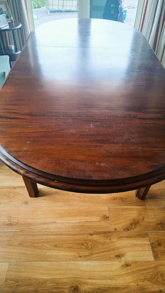 Mahogany Table - Image 1