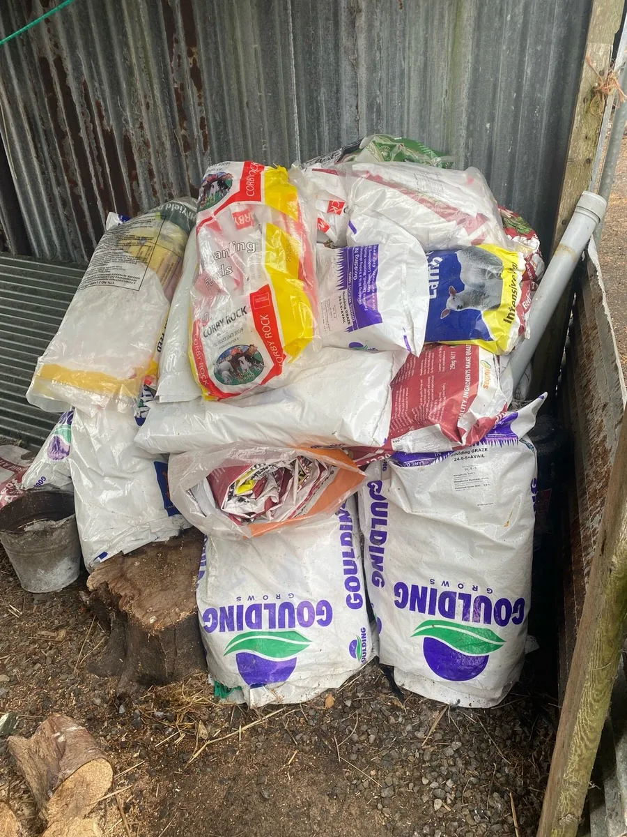Fertiliser and meal bags