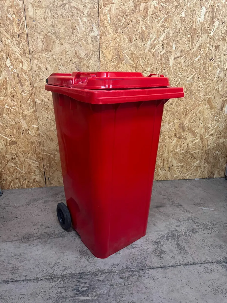 2x brand new wheelie bins - Image 4