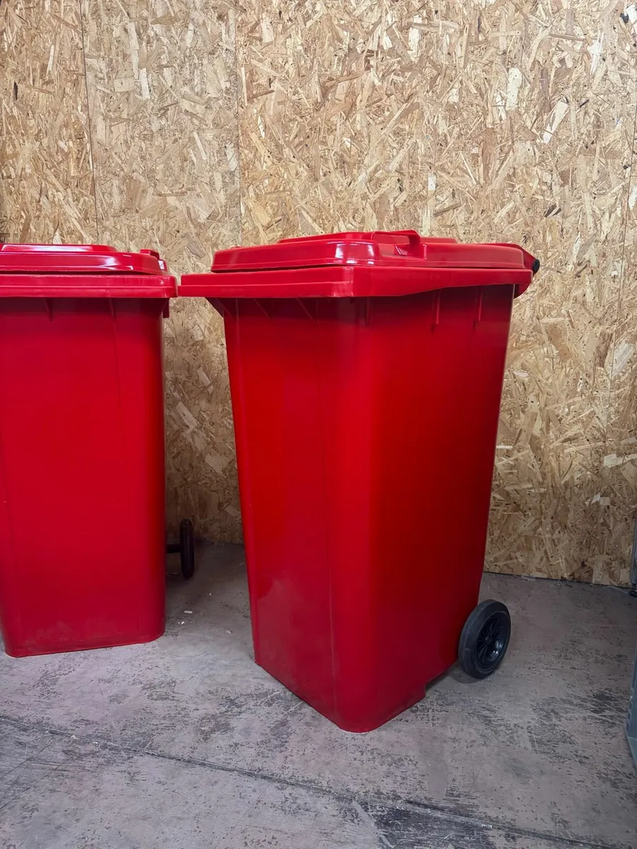 Deal on 2x - 240L wheelie bins - Image 2