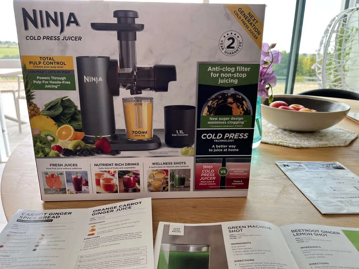 Ninja Cold press Juicer NEW - Image 1