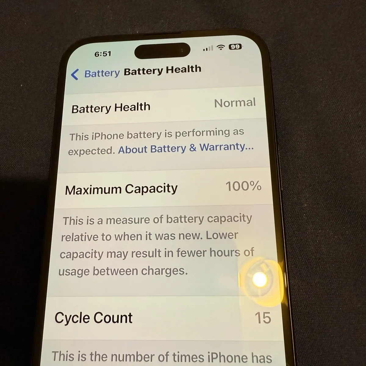 I phone 15 plus 128 gigabytes black unlock - Image 1