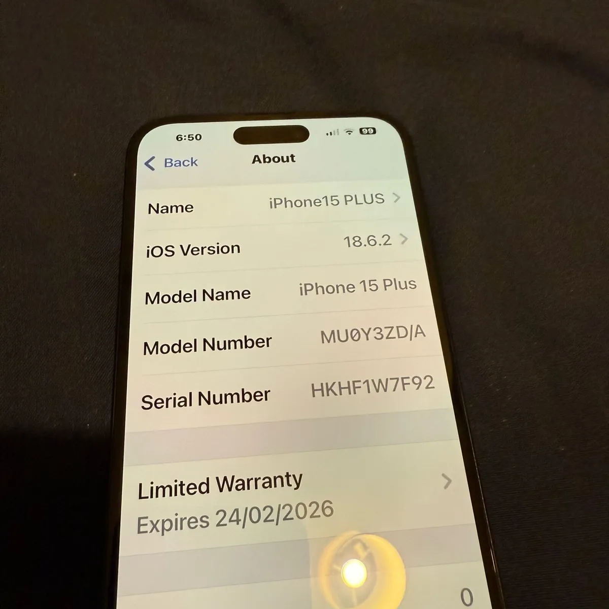 I phone 15 plus 128 gigabytes black unlock - Image 4