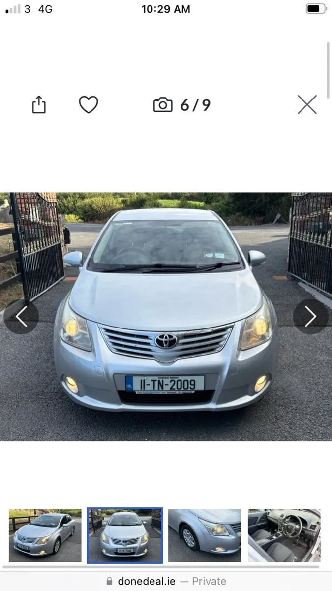2011 Toyota avensis 2.0 D4D - Image 2