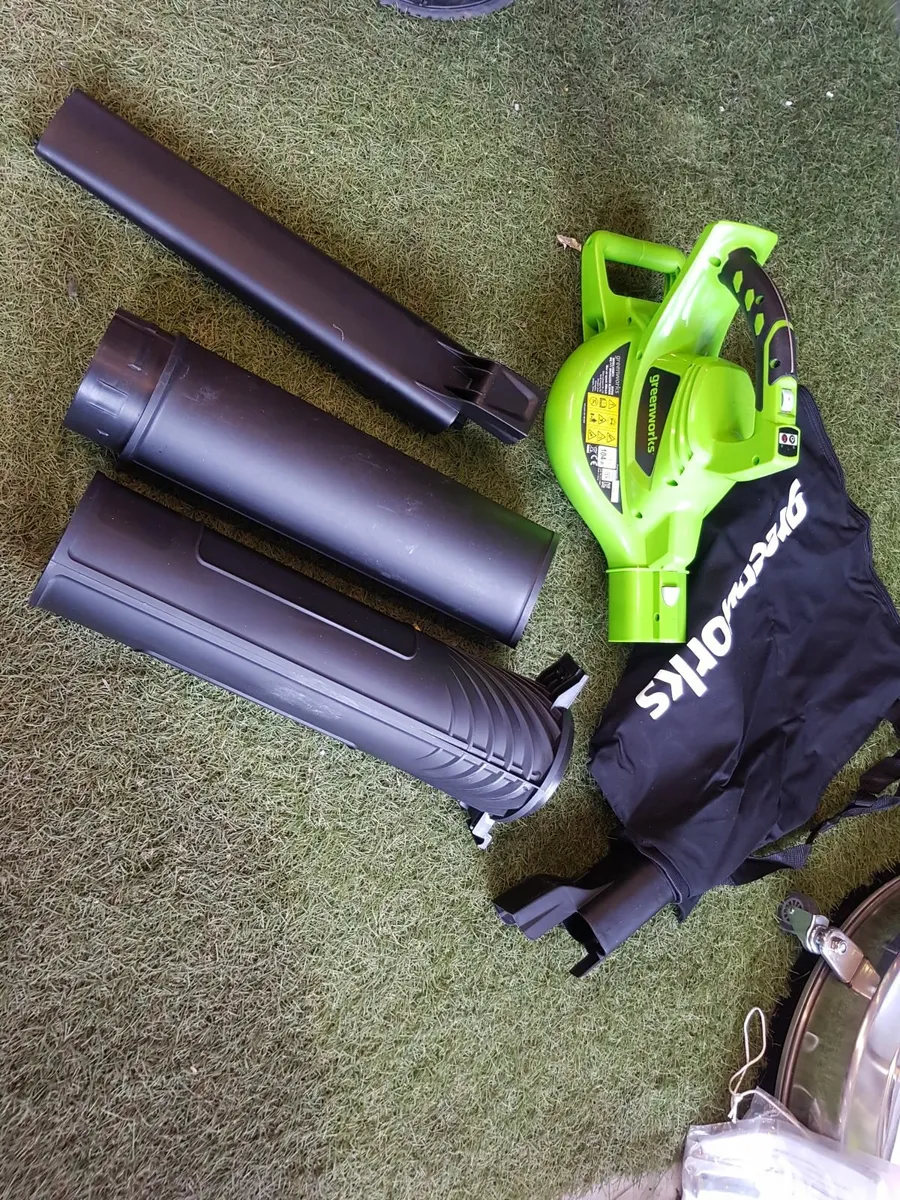 GREENWOODS BATTERY BLOWER VACUUM KIT - FOR SALE - Image 1