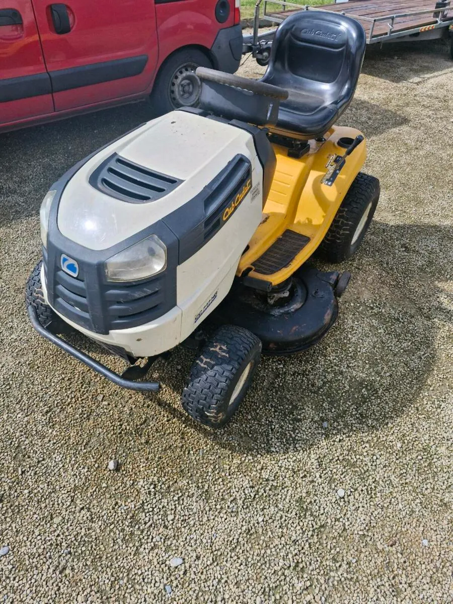 Cub Cadet Ride on mower 2015 Delivery available - Image 1