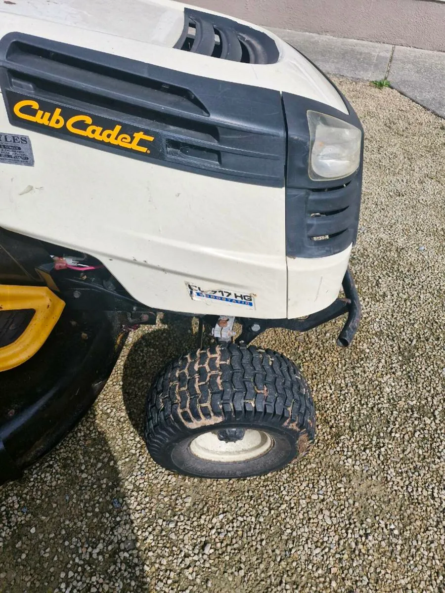 Cub Cadet Ride on mower 2015 Delivery available - Image 3