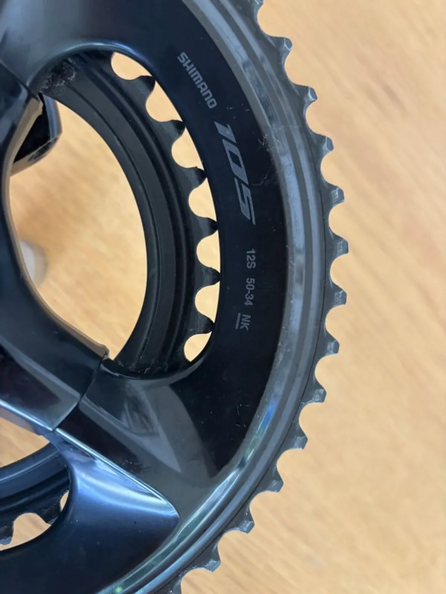 Shimano 105 Crankset (50/34) with 172.5mm cranks - Image 2