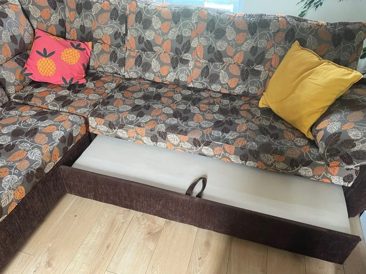 Corner Couch / Sofa Bed - Image 4