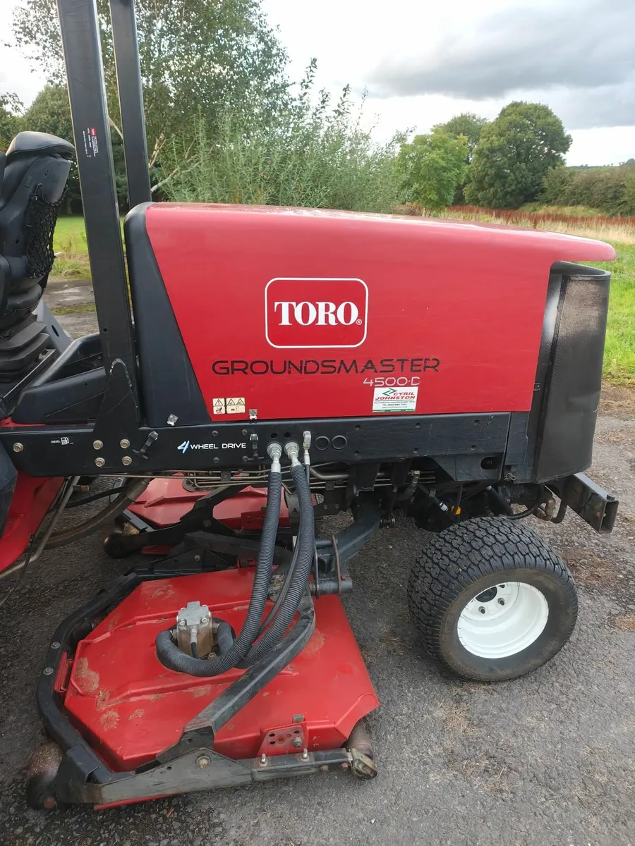 Ride on mower Toro 4500d - Image 3