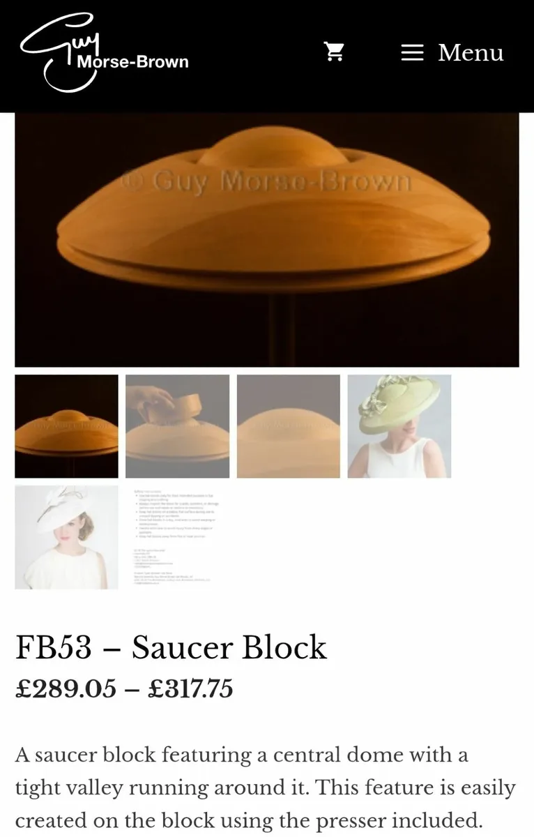 Millinery Hat Block - Image 3