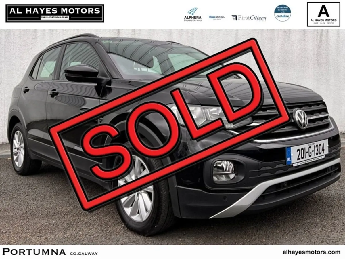 Volkswagen T-Cross Sold  Sold  Sold 2020 Life 1.6 - Image 1