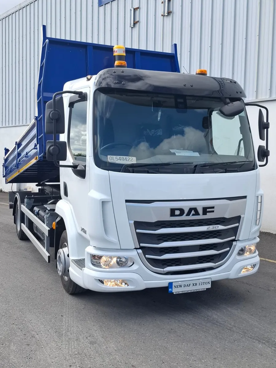 NEW DAF XB 12TON TIPPER IN STOCK - Image 1