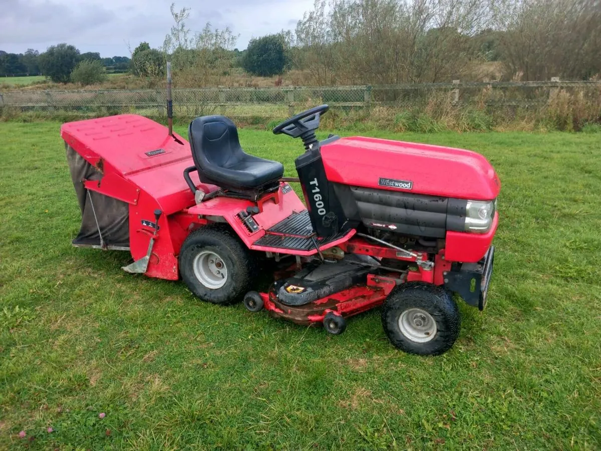 Ride on lawnmower - Image 1