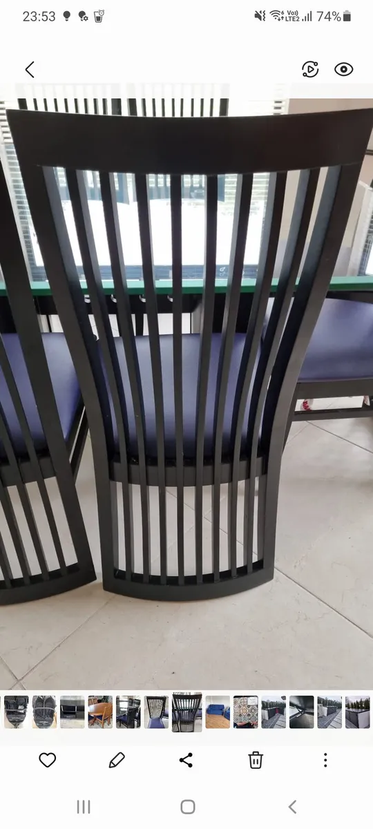 Kitchen table and chairs - Image 3