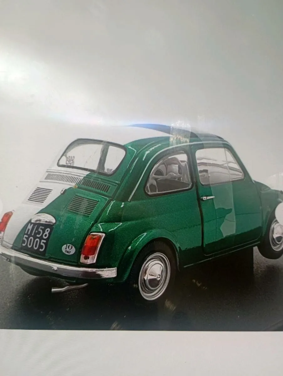 1-18 SOLIDO FIAT 500  ITALIAN LIVERY TRIBUTE 1965 - Image 3
