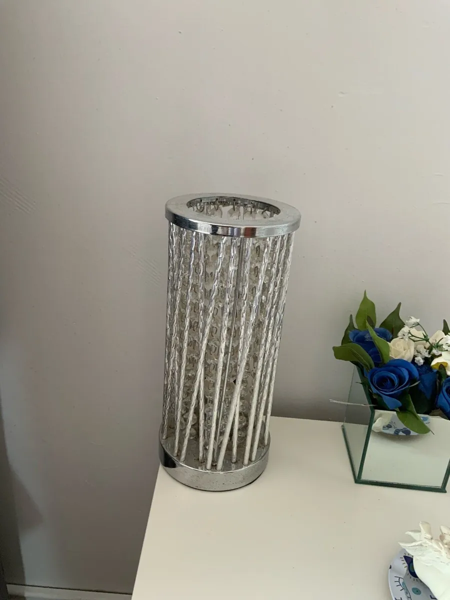 Diamanté bedside table lamps - Image 2