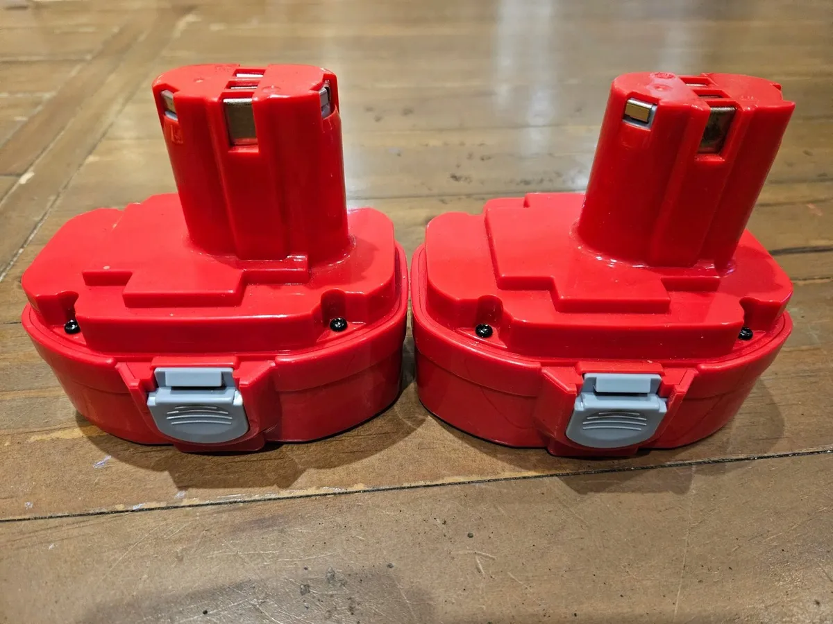 Drill battery PA18 replacements (x2) 4.8Ah each - Image 1