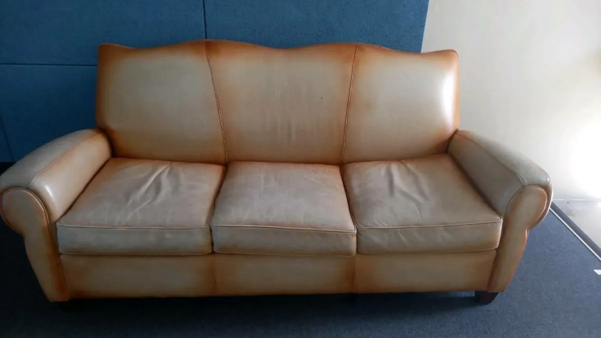 Leather Sofa - Image 1