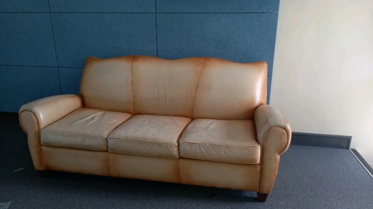Leather Sofa - Image 2
