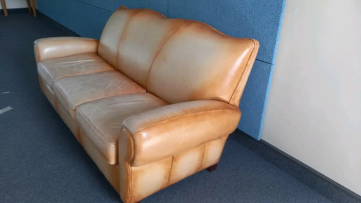 Leather Sofa - Image 3