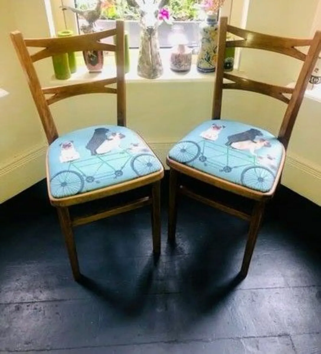 Mid century chairs - Image 1