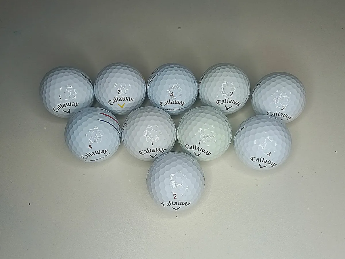 Excellent Quality Callaway Golf Balls X10 - Image 1