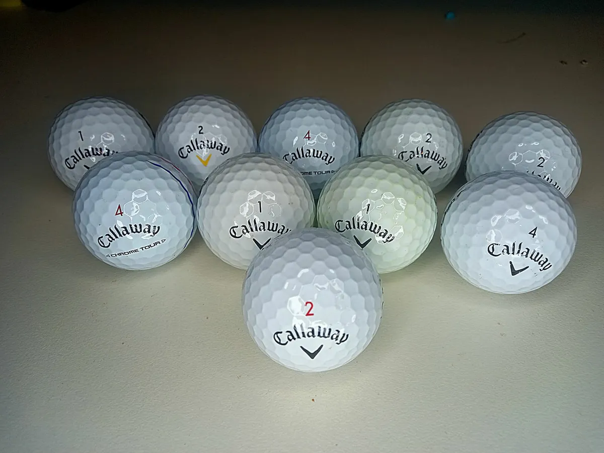 Excellent Quality Callaway Golf Balls X10 - Image 3