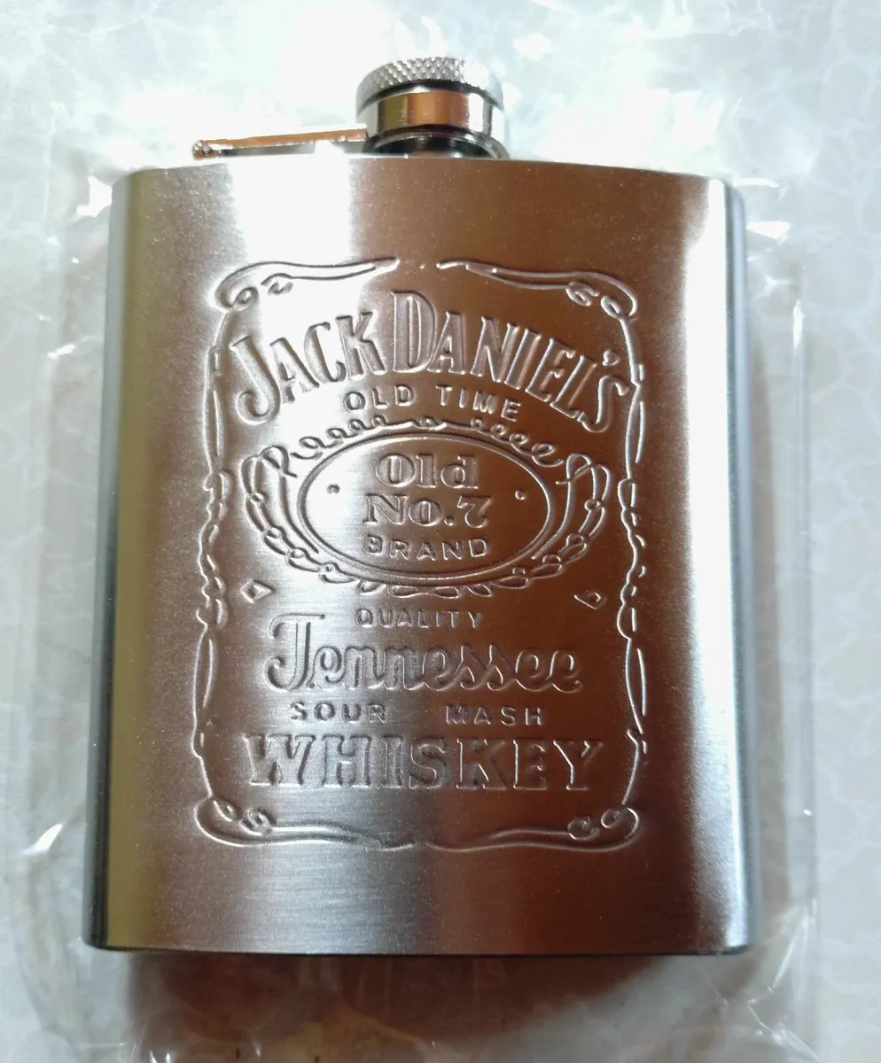 JACK DANIELS HIP FLASK (BRAND NEW). - Image 1