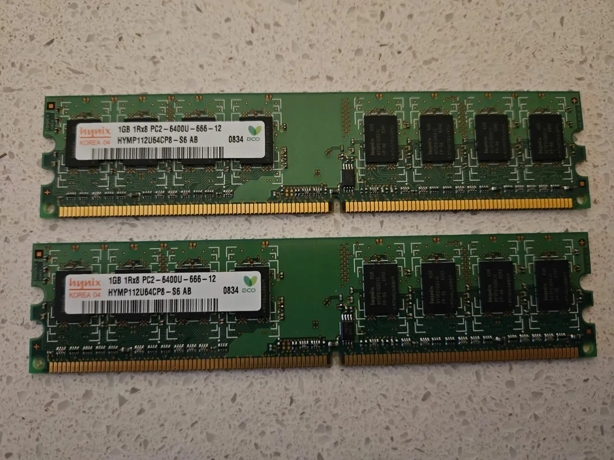 2gb Kit (2x 1gb) Ddr2 - Image 1
