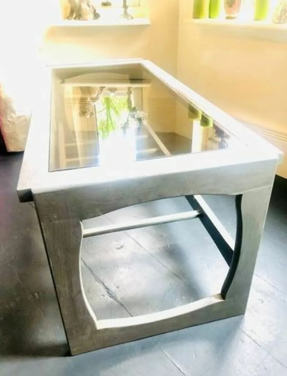 Mid Century teak coffee table - Image 1