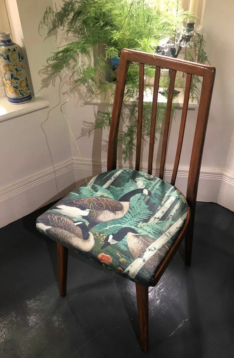 Mid Century Ligna Antique Chair - Image 1