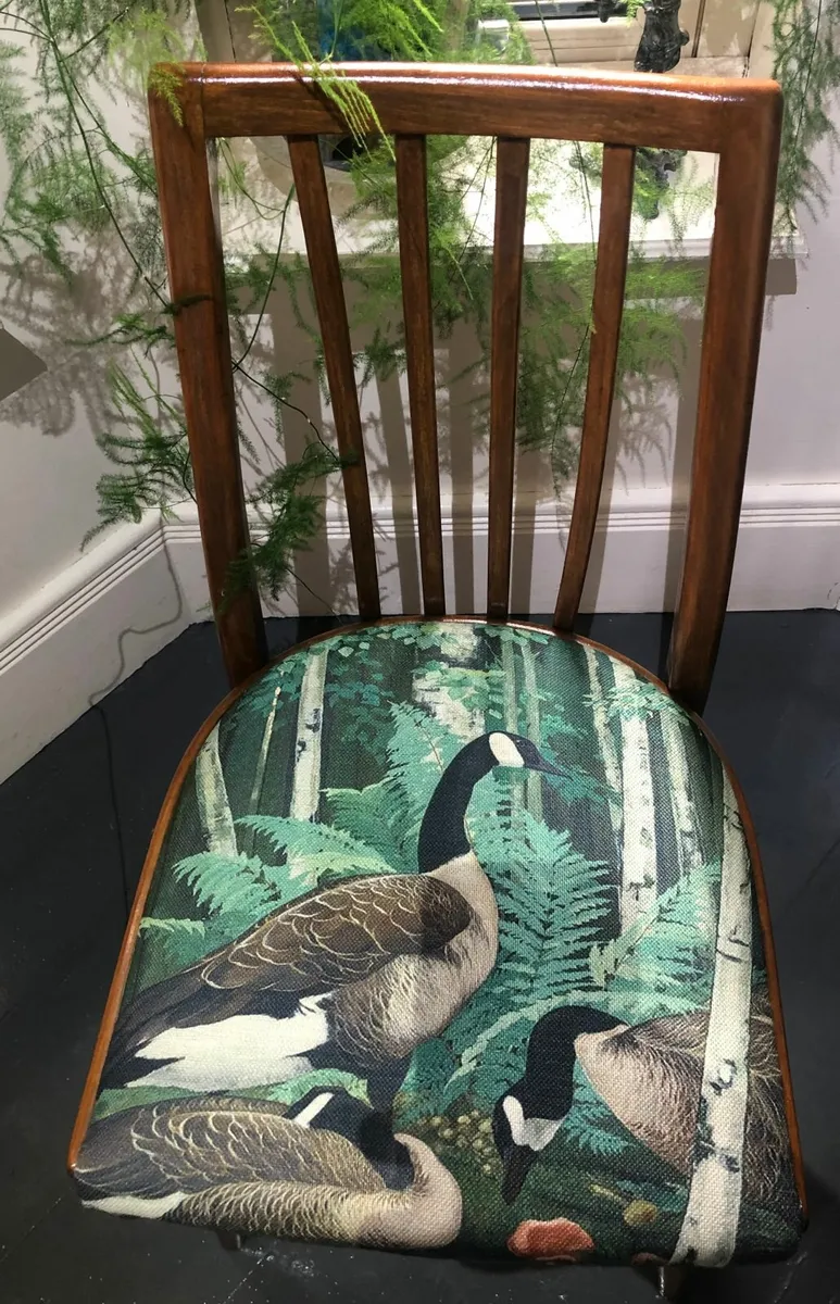 Mid Century Ligna Antique Chair - Image 2