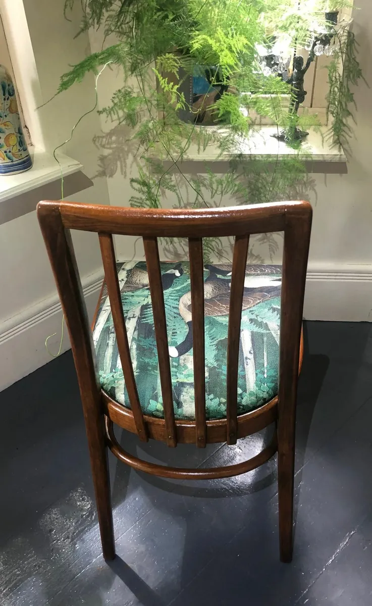 Mid Century Ligna Antique Chair - Image 3