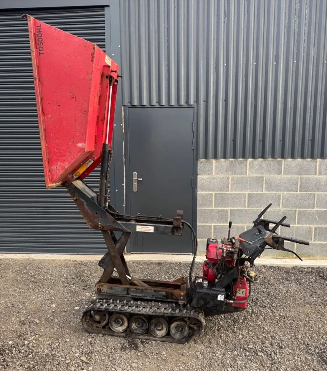 Honda HD500 DL tracked Hi Tip dumper - Image 1